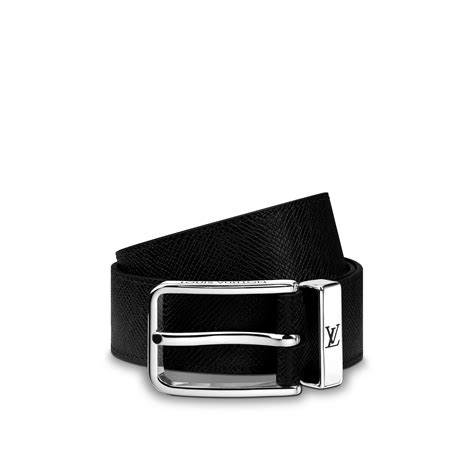 taiga leather louis vuitton belt gold|Pont Neuf 35mm Belt Taiga Leather .